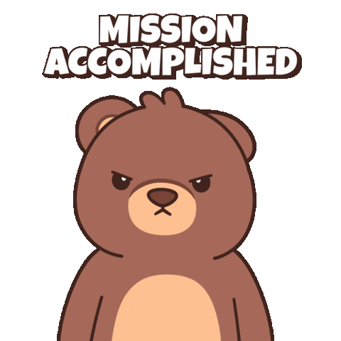 Teddy Bear Sticker by BEARISH