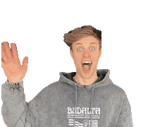 Joe Tasker Hello Sticker by CBBC