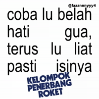 Kelompok Penerbang Roket Text GIF