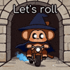 On My Way Bike GIF by Chimpers