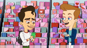 waving matthew GIF by NETFLIX