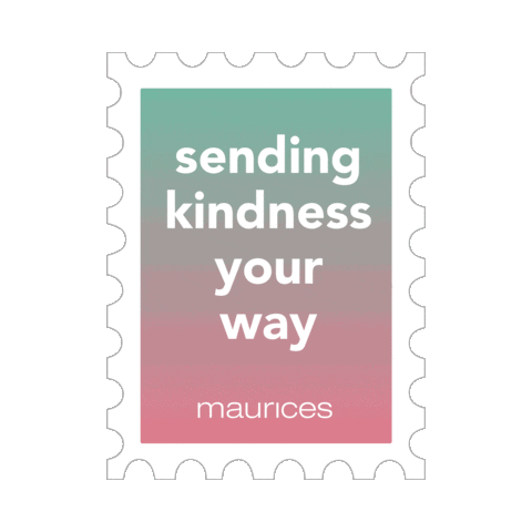 maurices kindness kind be kind maurices Sticker