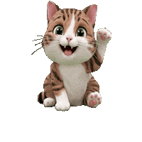 Cat Love Sticker by Seorang Zaki