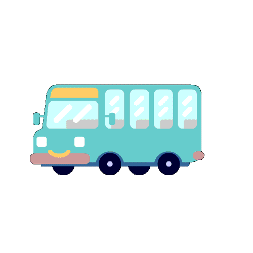 Bus Sticker by Passionationco