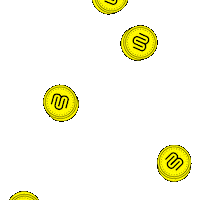 wundersocial token make it rain wunder wunder social Sticker