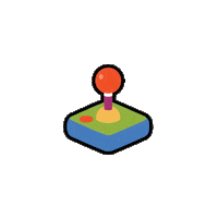 Next Level Arcade Sticker by Bedrock Detroit