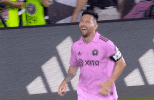 Lionel Messi Hug GIF by Major League Soccer