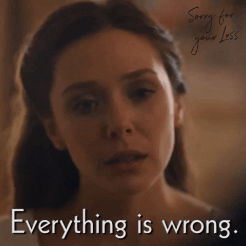 freaking out season 1 GIF by Sorry For Your Loss