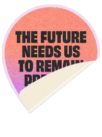 Imagine The Future Sticker by All Better