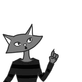 Cat New Post Sticker