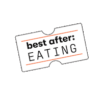 Shopping Eating Sticker