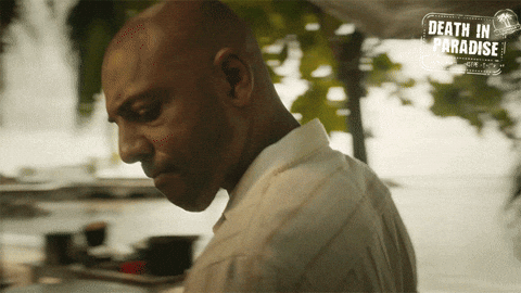 Suspicious Dont Believe You GIF by Death In Paradise