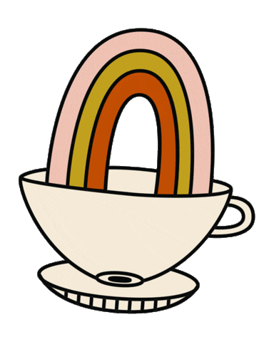 coffee rainbow Sticker by Starbucks Reserve