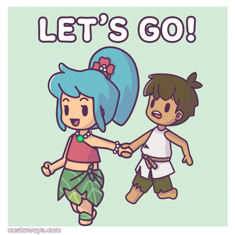 Happy Lets Go GIF by Castaways