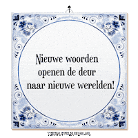 Nl Spreuk Sticker by Tegelspreuken.nl