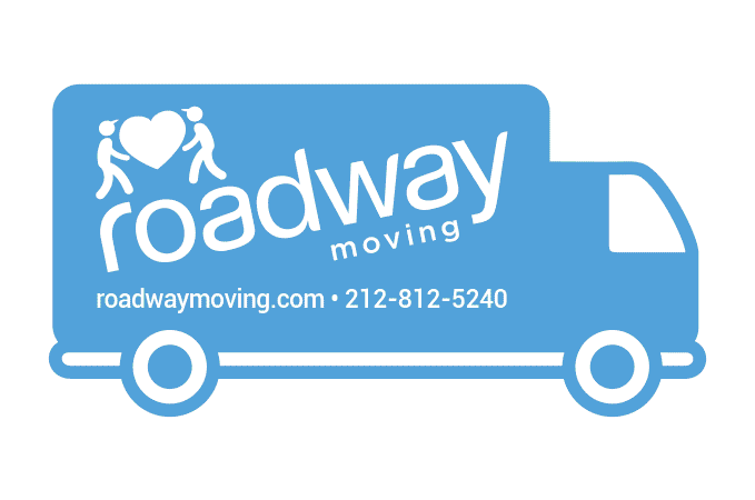 New York City Heart Sticker by Roadway Moving
