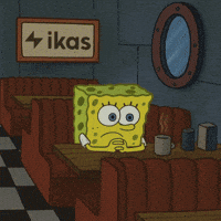 Sad Spongebob Squarepants GIF by ikas