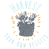 Farmers Market Vegetables Sticker