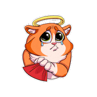 vokigames cat sad halloween baby Sticker