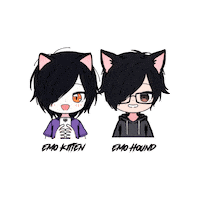 Emo Amigos Sticker