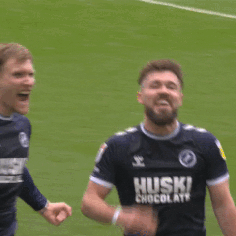 The Den Kiss GIF by MillwallFC