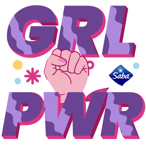 Girl Power Sticker by Saba Centroamerica