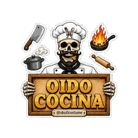Skull Ok Sticker