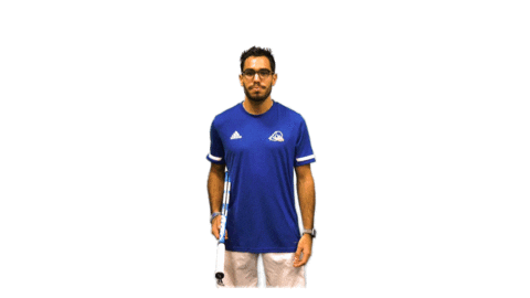 Blue Hens Tennis Sticker by Delaware Blue Hens