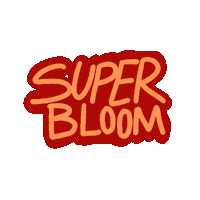 California Wildflower Sticker by btwsam