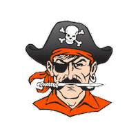 Pirate Pco Sticker by Putnam City Schools