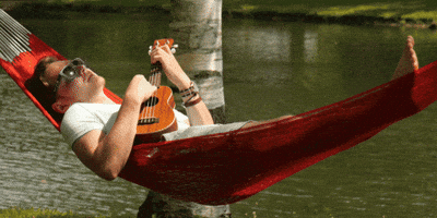 Ukulele Hammock GIF by Northern Illinois University