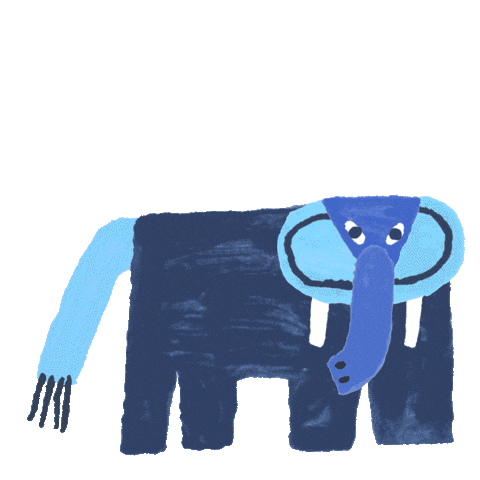 Long Neck Kids Sticker by Halcyon Nights