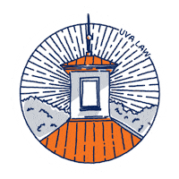 Cupola Sticker by UVA Law