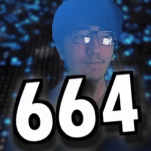 664