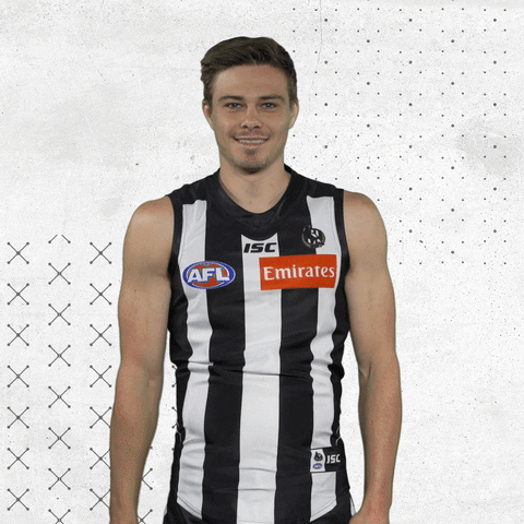 GIF by CollingwoodFC