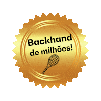 fasttennisbrasil bh backhand belvedere fasttennis Sticker