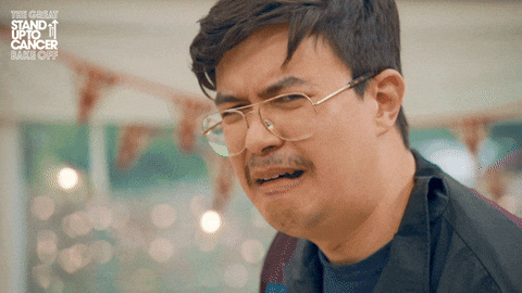 Sad Cry GIF by The Great British Bake Off