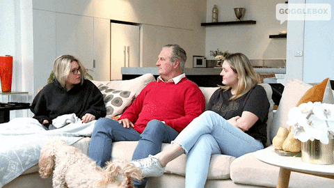 Dog Argue GIF by Gogglebox Australia