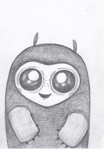 big eyes smile GIF by Kokee Thornton