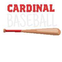 Cardinal Baseball Sticker by Lamar University