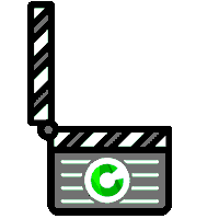 Camaze film green video koblenz Sticker