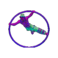 Circus Cyrwheel Sticker by Ringling Bros. and Barnum & Bailey