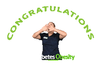 Congratulations Love Sticker by Diabetes Obesity Clinic