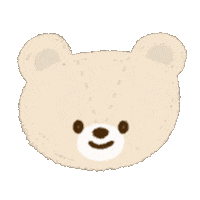 Happy Bear Sticker