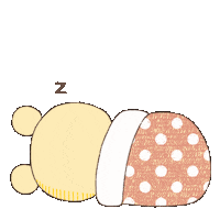 Sleepy Bear Sticker by Simian Reflux