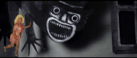 Danimaniac giphygifmaker horror run scary GIF