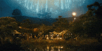 lord of the rings fireworks GIF