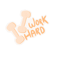 Sport Work Hard Sticker