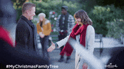 Aimee Teegarden Hugging GIF by Hallmark Channel