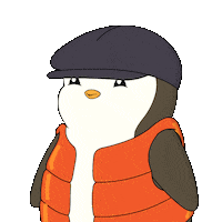 Happy Lets Go Sticker by Pudgy Penguins